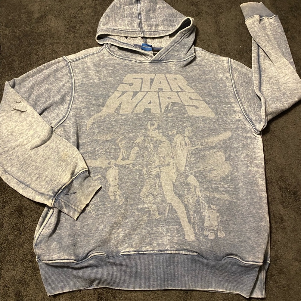 Vintage distressed Star Wars hoodie